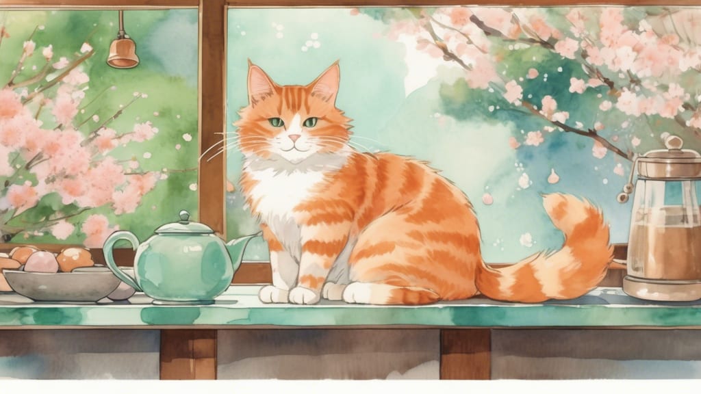 Chouette - Cat Cafe Cafe in Kariya, Japan