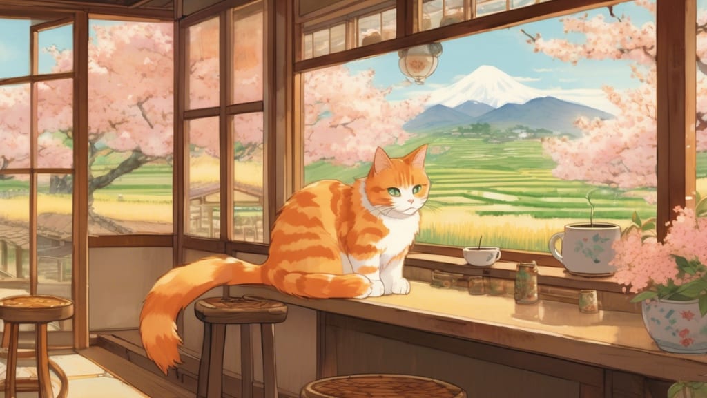 Fukuya Cafe - Cat Cafe Cafe in Iwamizawa, Japan