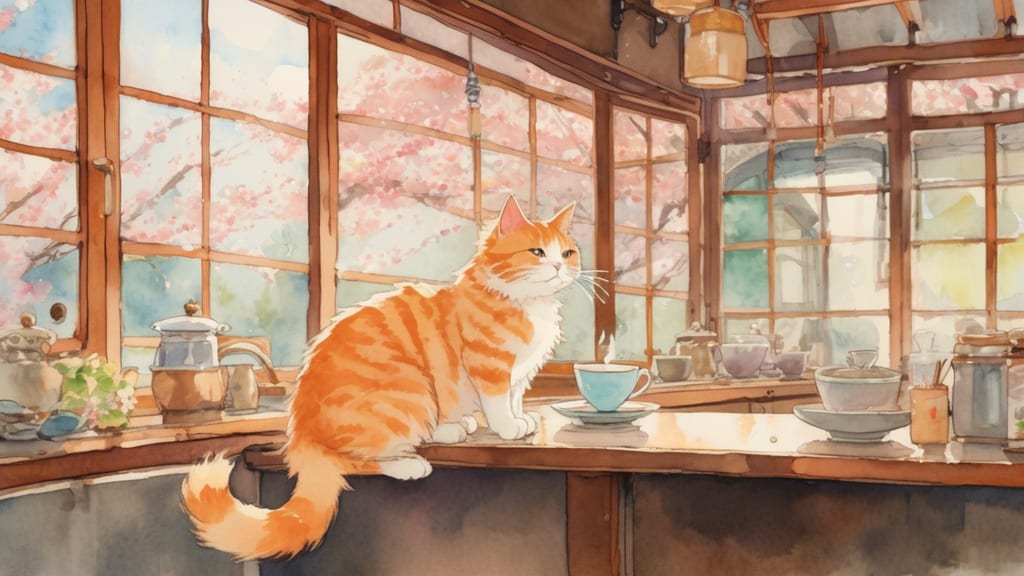 coorikuya - Cat Cafe Cafe in Tachikawacho, Japan