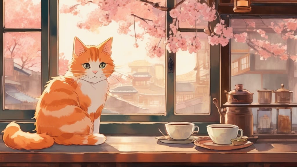 猫茶房 五島 - Cat Cafe Cafe in Koza District, Japan