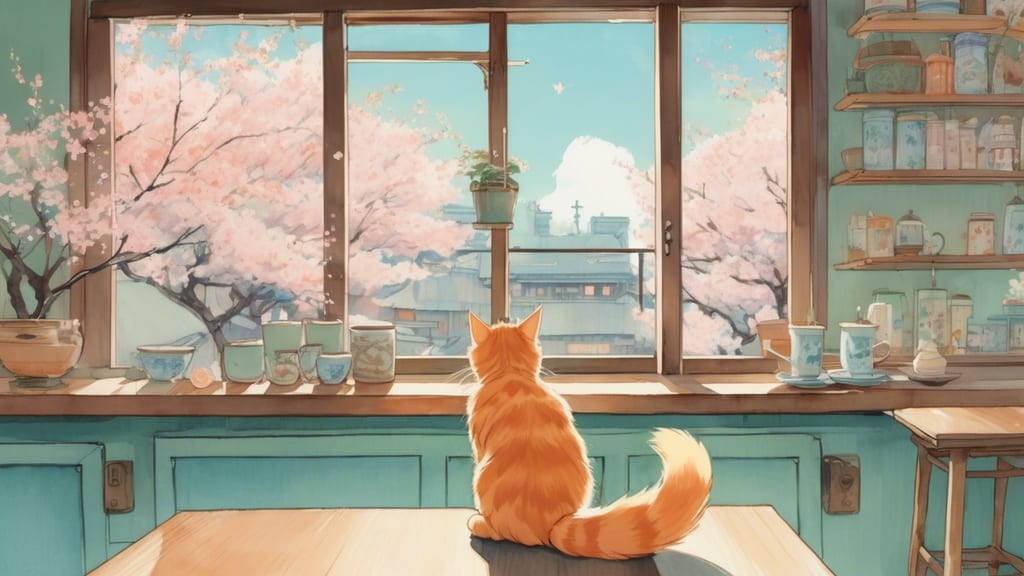 coorikuya - Cat Cafe Cafe in Fukuoka, Japan