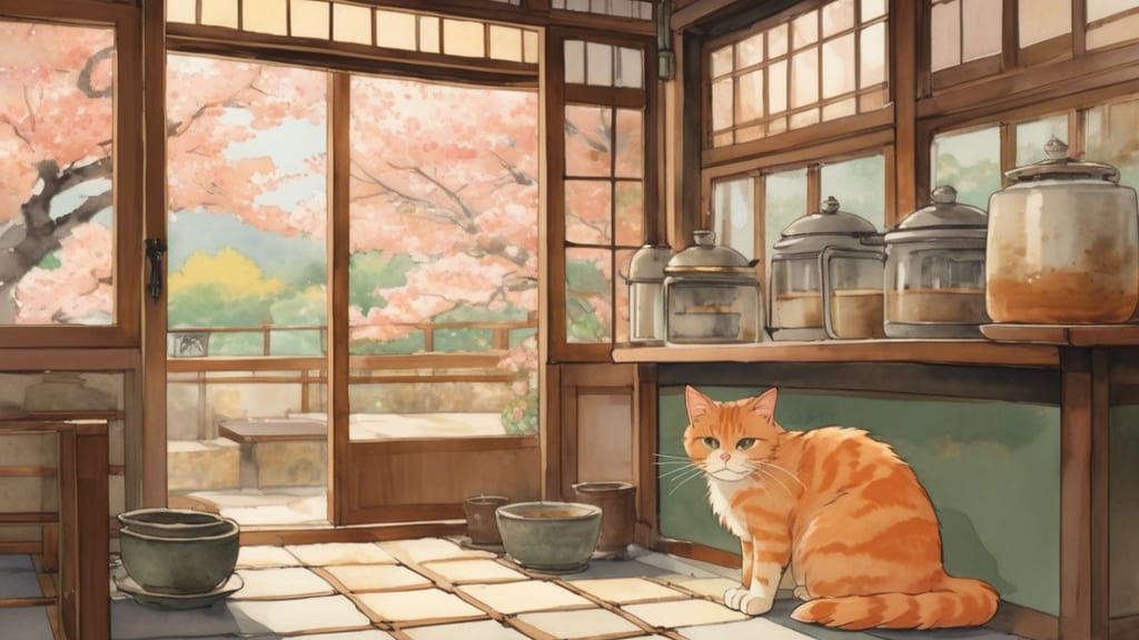 Neko Manma - Cat Cafe Cafe in Nagoya, Japan