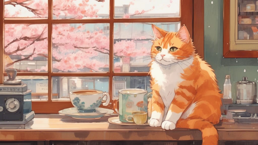 みんなのもり（保護猫ふれあいカフェ） - Cat Cafe Cafe in Hiroshima, Japan