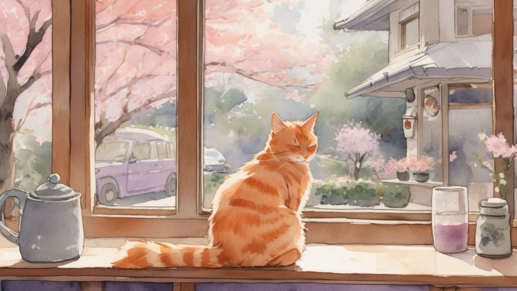 猫ねこミュージアム 桐のこ人形館 - Cat Cafe Cafe in Kitakata, Japan