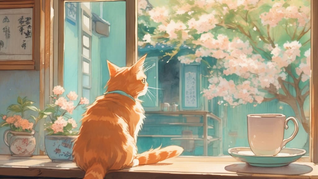 Cat's Cafe Gallery Cat's Eye - Cat Cafe Cafe in Kyoto, Japan