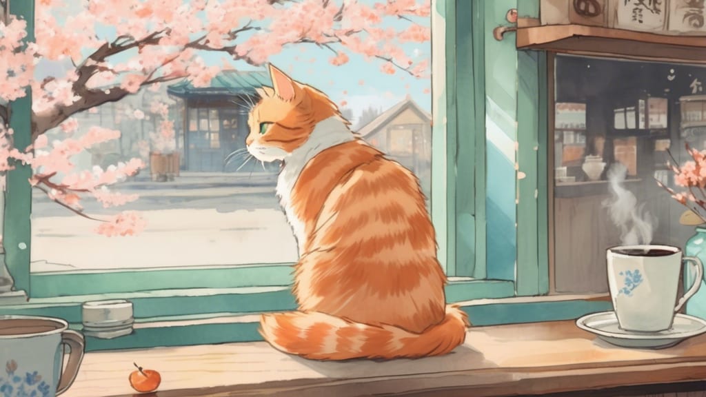 Tama Cafe - Cat Cafe Cafe in Hofu, Japan