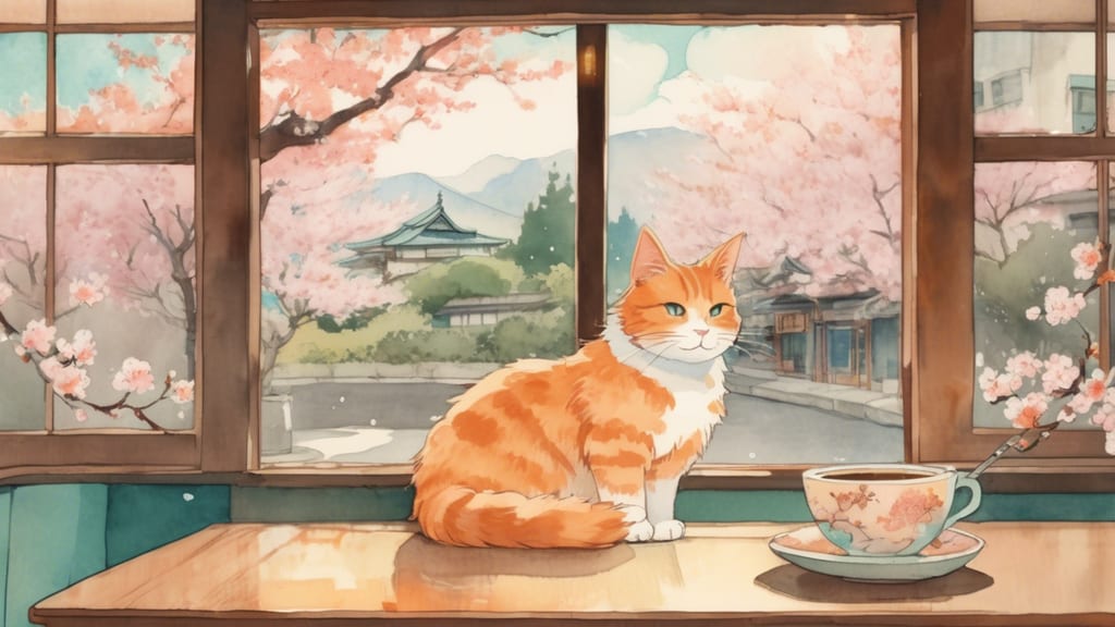 Nekoripaburikkuochanomizuten - Cat Cafe Cafe in Bunkyo City, Japan
