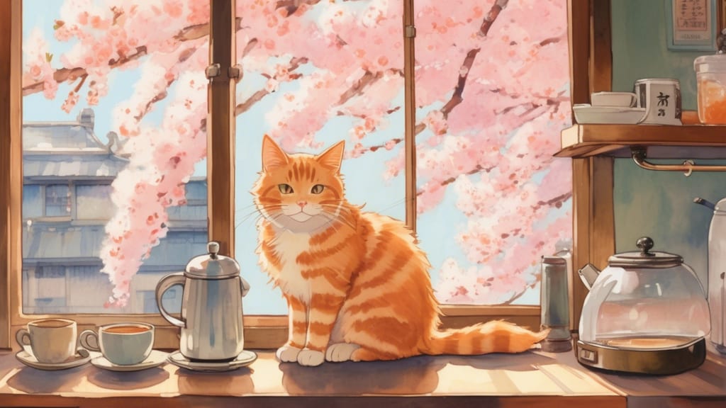 和ん亭 - Cat Cafe Cafe in Suzuka, Japan