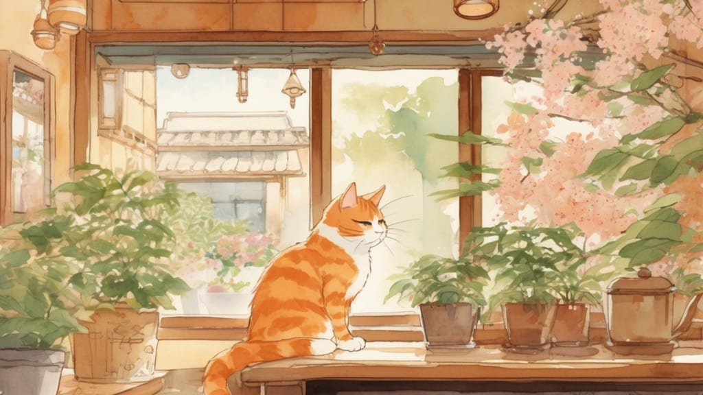 はっぴーわんだふる - Cat Cafe Cafe in Komeyamachi, Japan