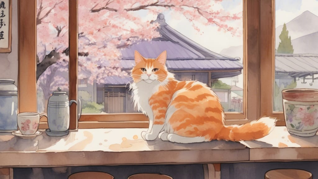 Nekomaru Cafe - Cat Cafe Cafe in Taito City, Japan