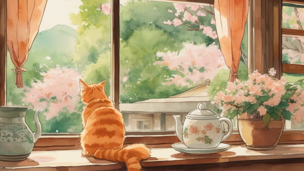 Cat Cat - Cat Cafe Cafe in Miyoshi, Japan