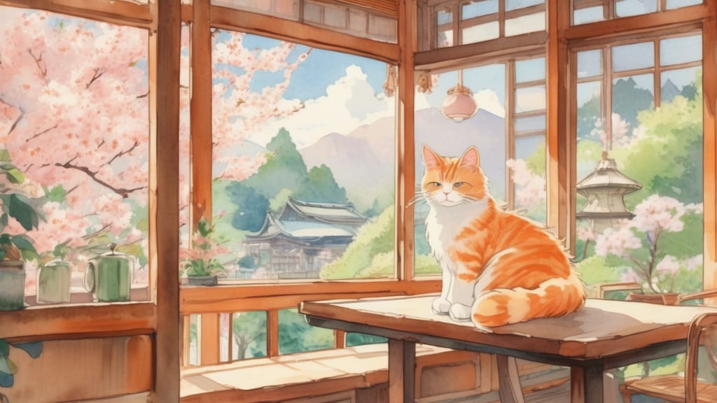 coorikuya - Cat Cafe Cafe in Ichinomiya, Japan