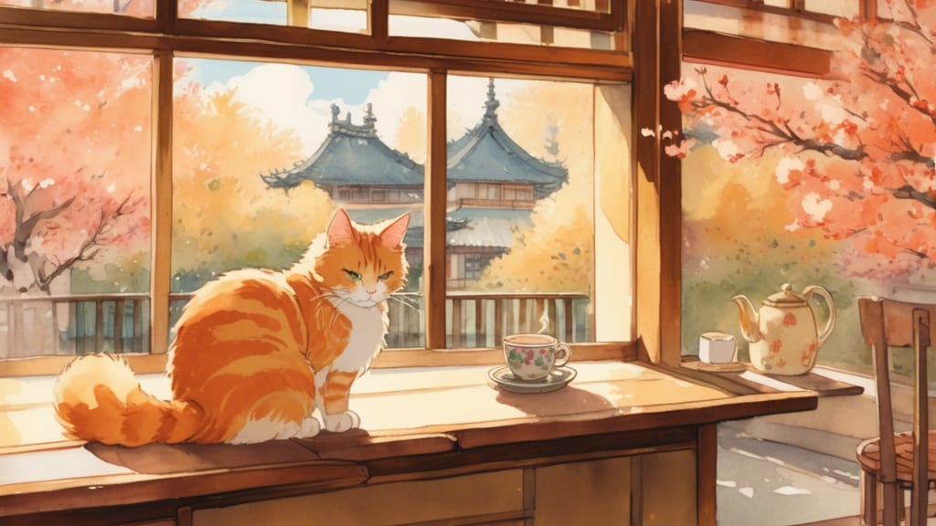 ジャスミンライス - Cat Cafe Cafe in Suehiro, Japan
