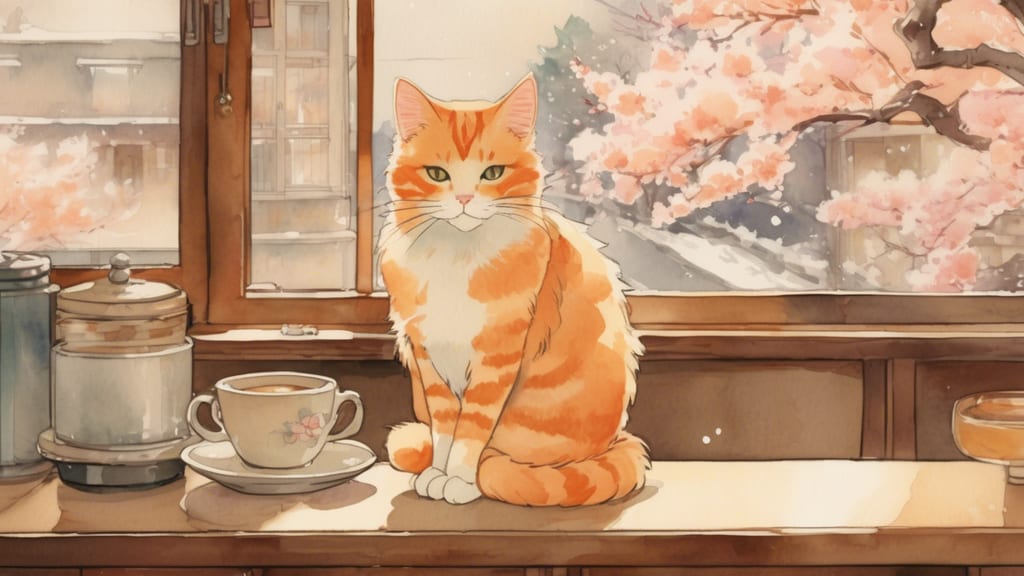 猫の横丁 - Cat Cafe Cafe in Onomichi, Japan