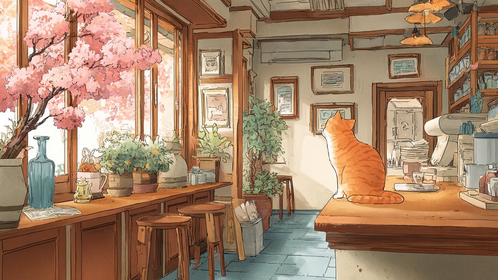 Cat Cafe Temari no Ouchi - Cat Cafe Cafe in Musashino, Japan