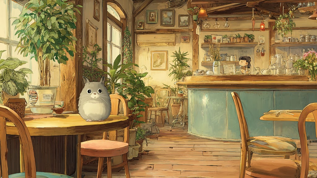 うさぎとチンチラのふれあいCafe fuwafuwa - Chinchilla Cafe Cafe in Naha, Japan