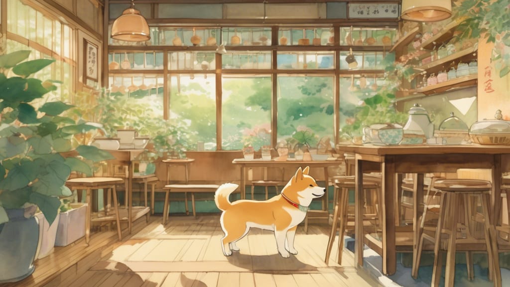 CHILLIN' & GRILLIN' - Dog Cafe Cafe in Toki, Japan