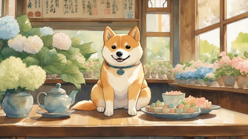 ごほうびカフェ 和カフェとドッグラン - Dog Cafe Cafe in Fukuyama, Japan