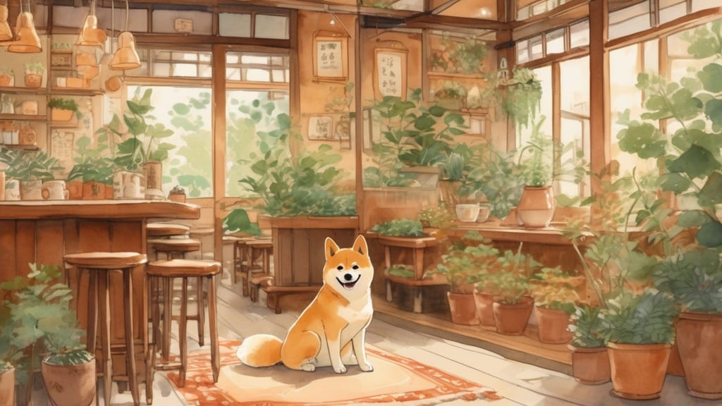 豆杏cafe - Dog Cafe Cafe in Atami, Japan