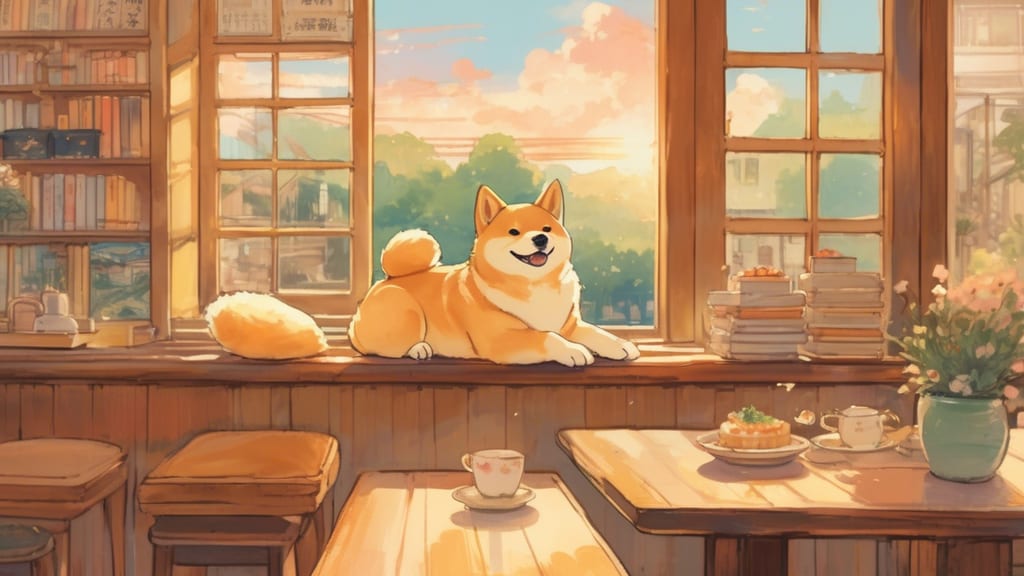 Akita Inu Fureaidokoro in Senshu Park - Dog Cafe Cafe in Senshukoen, Japan