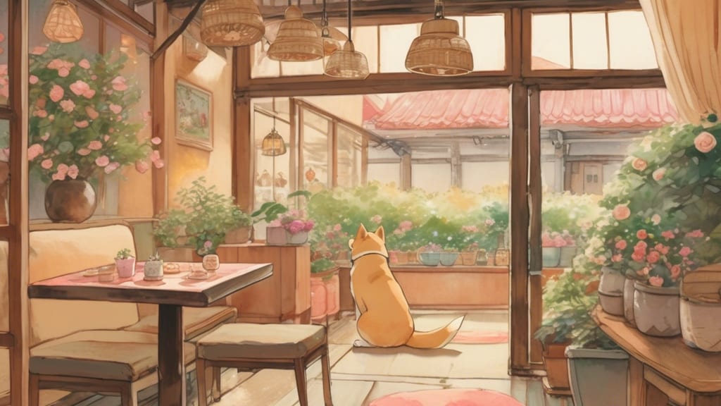 White jiji（ホワイトジジ） - Dog Cafe Cafe in Ishinomaki, Japan
