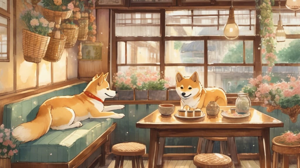 バーナード・スクエア - Dog Cafe Cafe in Sapporo, Japan