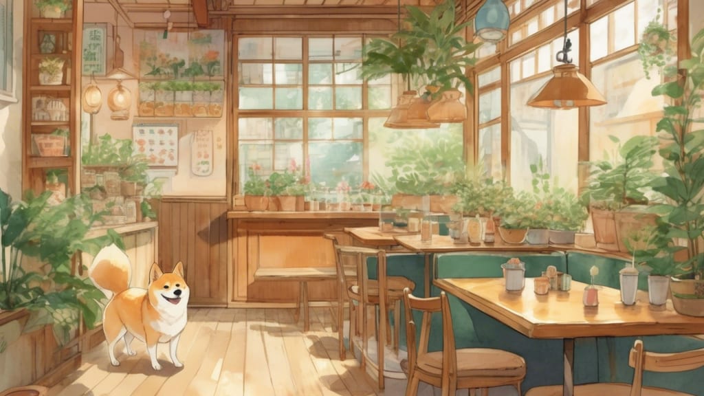 ROWAN - Dog Cafe Cafe in Nakagami District, Japan