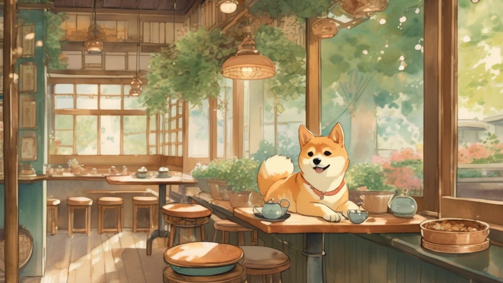 ただいま - Dog Cafe Cafe in Ishinomaki, Japan