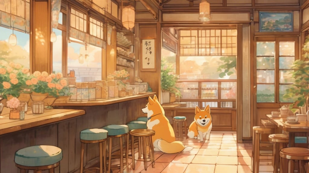 TWINSCafe風雅 - Dog Cafe Cafe in Inuyama, Japan