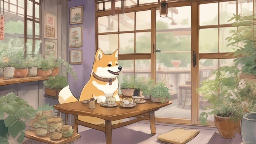 華麗家OneCafe - Dog Cafe Cafe in Kawagoe, Japan
