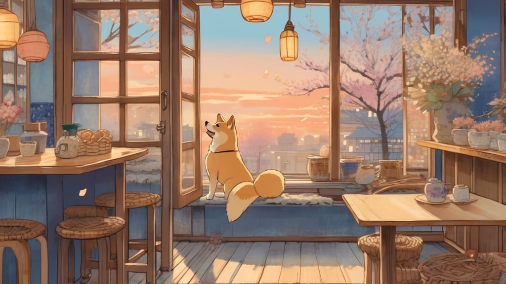 Yamayama Park Dog Run - Dog Cafe Cafe in Otsu, Japan