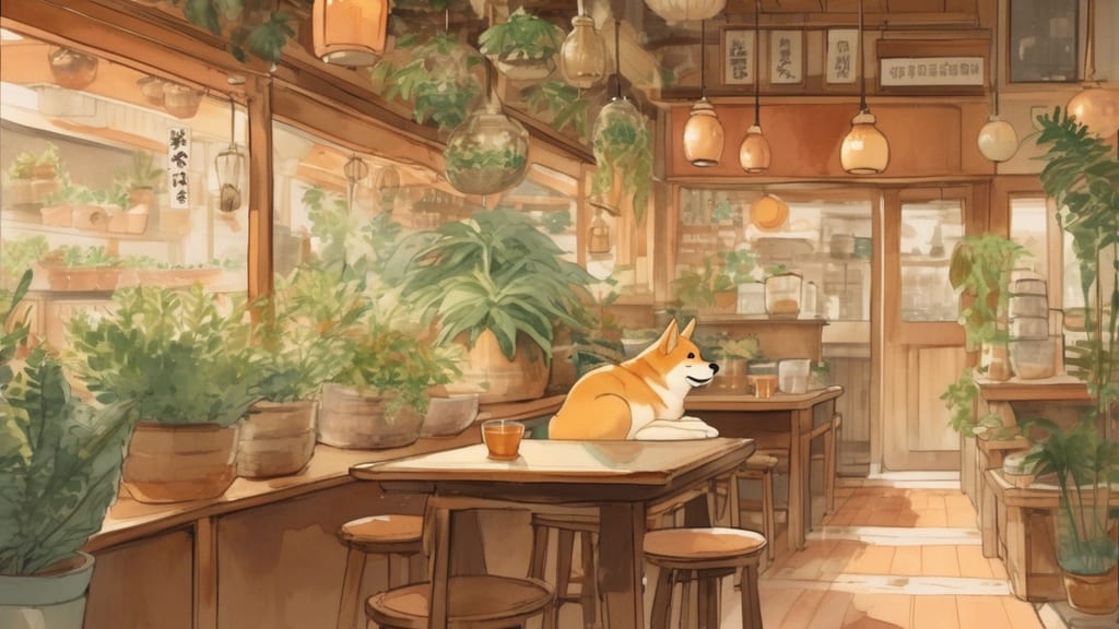 Everyone’sGarden - Dog Cafe Cafe in Tatsuno, Japan
