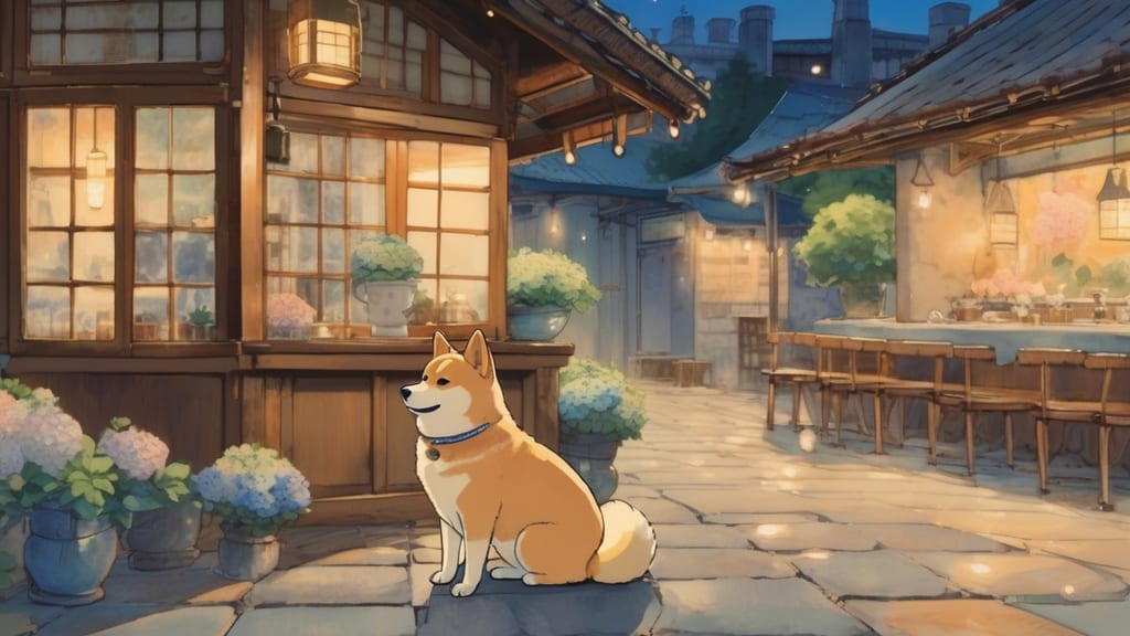 Mameshiba Cafe - Dog Cafe Cafe in Kamakura, Japan