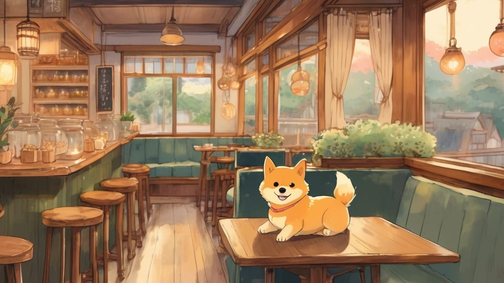 light meal...café cobara - Dog Cafe Cafe in Awakigaharacho, Japan