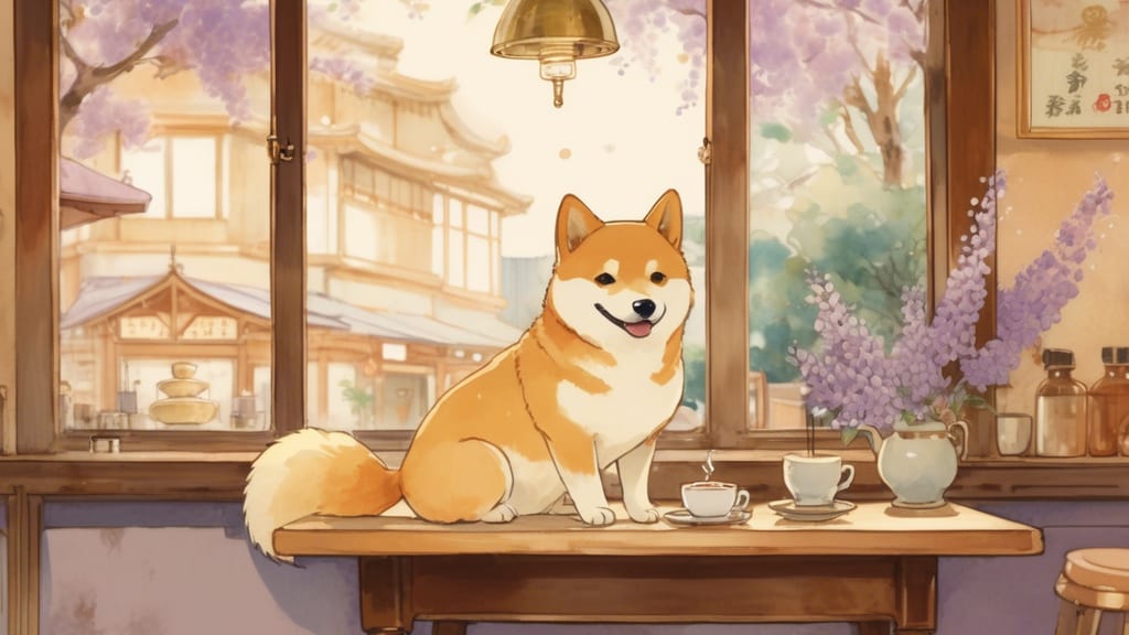 ドッグカフェアンジュラ - Dog Cafe Cafe in Ube, Japan