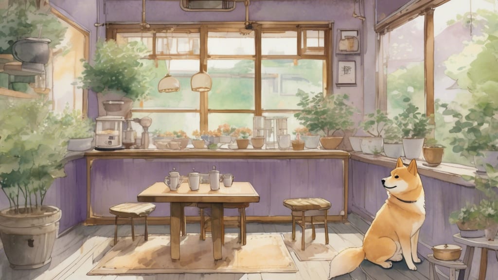 Cafe Botan - Dog Cafe Cafe in Kasai District, Japan