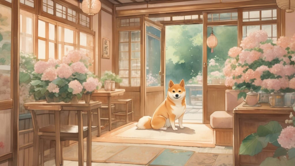 ふーまるドッグラン&はなカフェ - Dog Cafe Cafe in Ampachi District, Japan