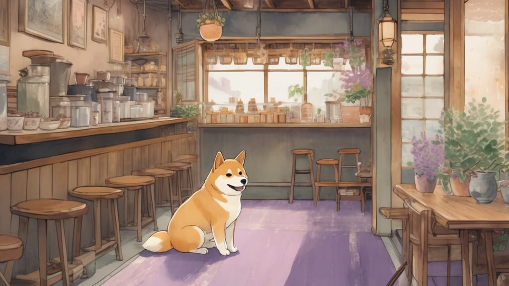 Isora - Dog Cafe Cafe in Osaka, Japan