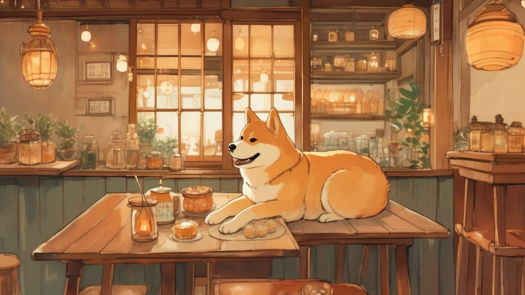 Cafe Shibaken - Dog Cafe Cafe in Toda, Japan