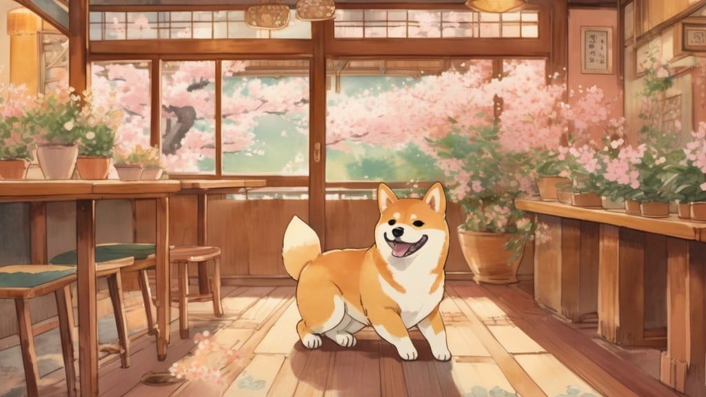 Ginmokusei - Dog Cafe Cafe in Tsugeshiraishicho, Japan