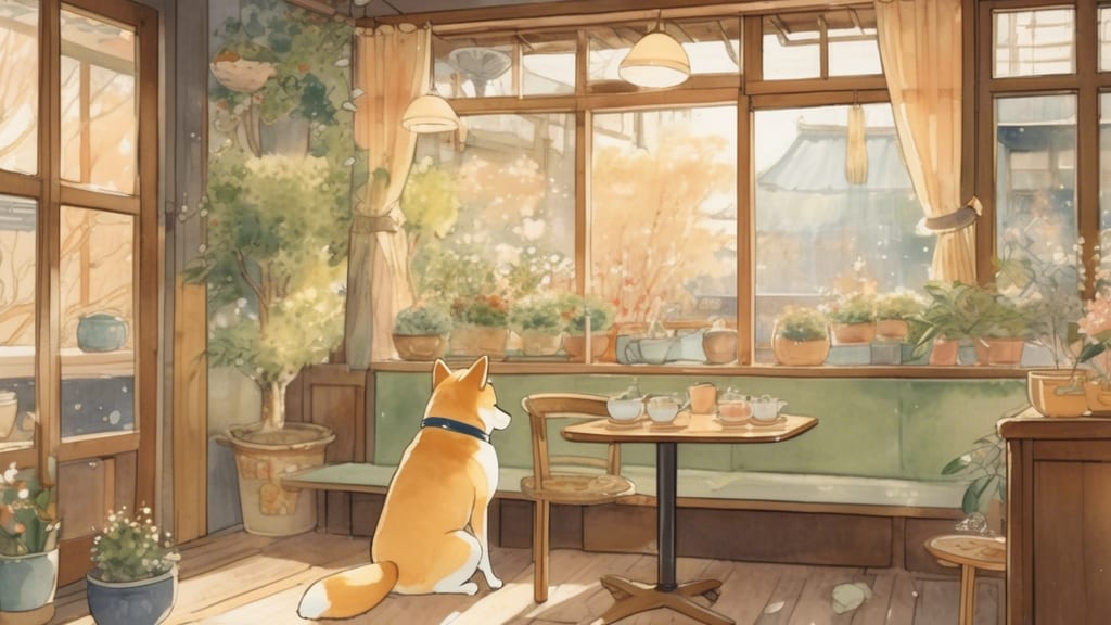 カフェ･ド･ぴーこっく - Dog Cafe Cafe in Goshogawara, Japan