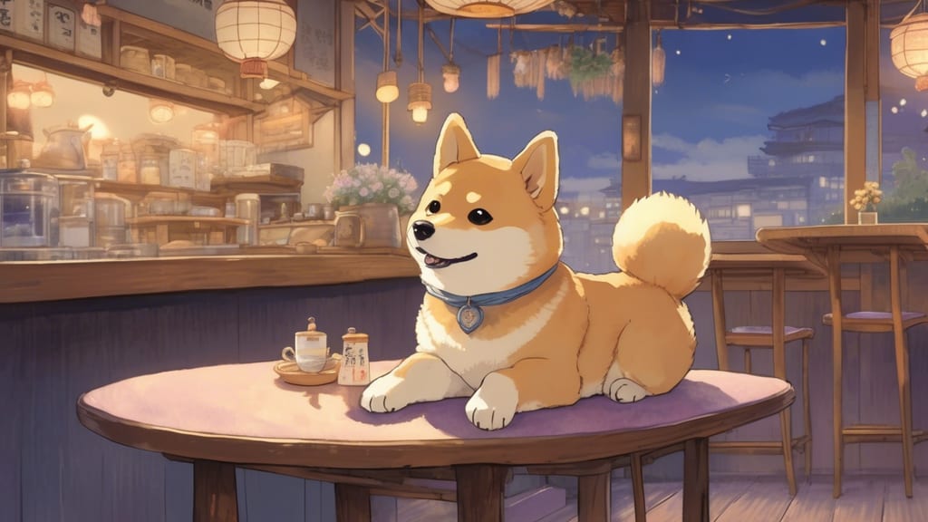 豆しBar柳川店 - Dog Cafe Cafe in Yanagawa, Japan