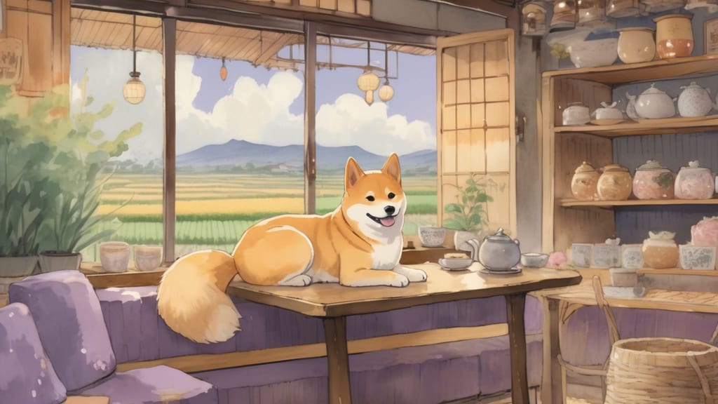Puppy cocoa - Dog Cafe Cafe in Kyoto, Japan