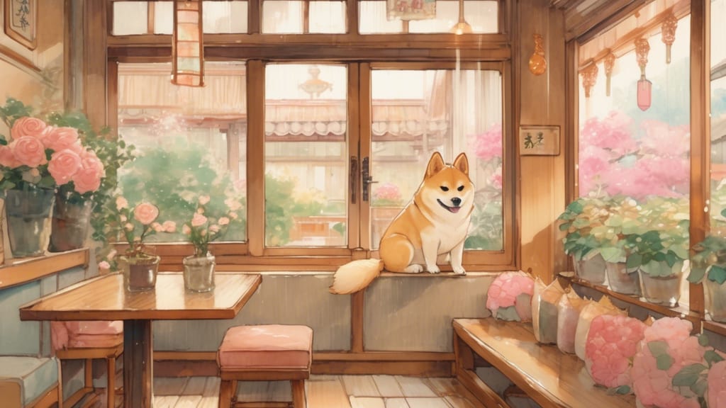 contatto - Dog Cafe Cafe in Sera District, Japan