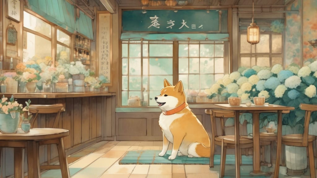 蔵カフェ ぽんた(dogカフェ) - Dog Cafe Cafe in Shodoshima, Japan