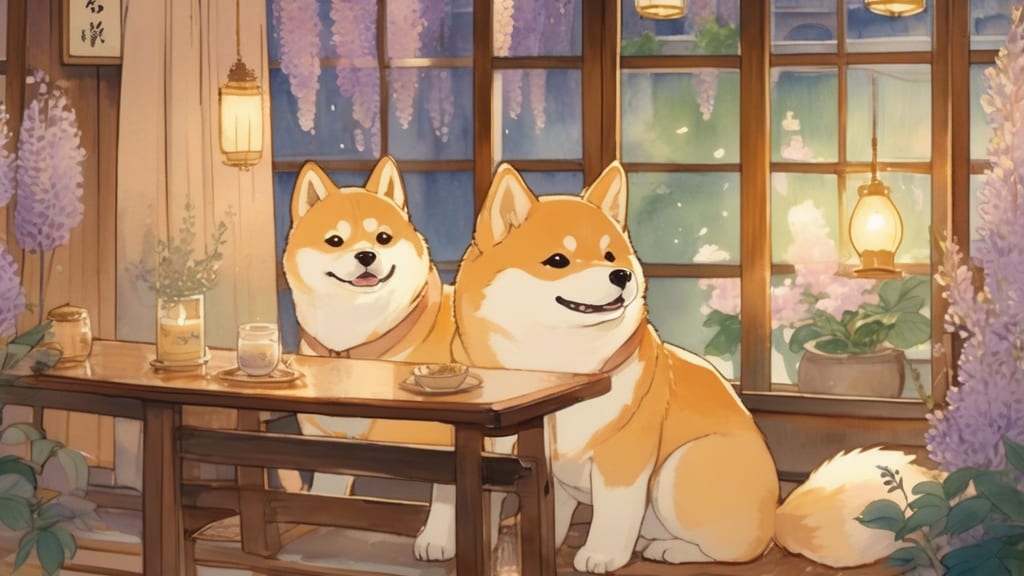 Samoyed cafe AL Nara - Dog Cafe Cafe in Hashimotocho, Japan