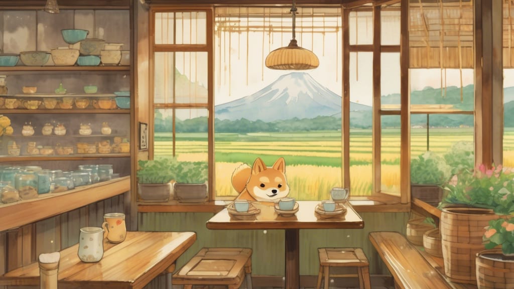 FOOT POINT - Dog Cafe Cafe in Shizuka, Japan