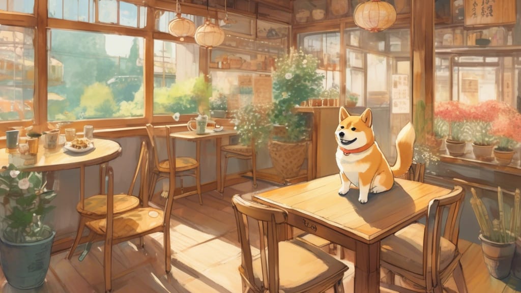 豆柴体験カフェ one room - Dog Cafe Cafe in Ota City, Japan