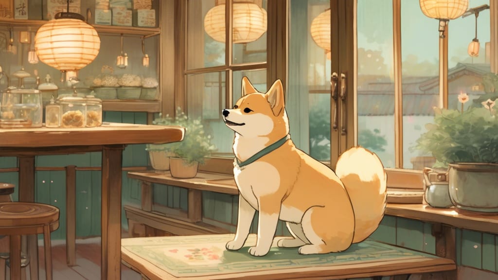 鹿毛馬cafe - Dog Cafe Cafe in Iizuka, Japan