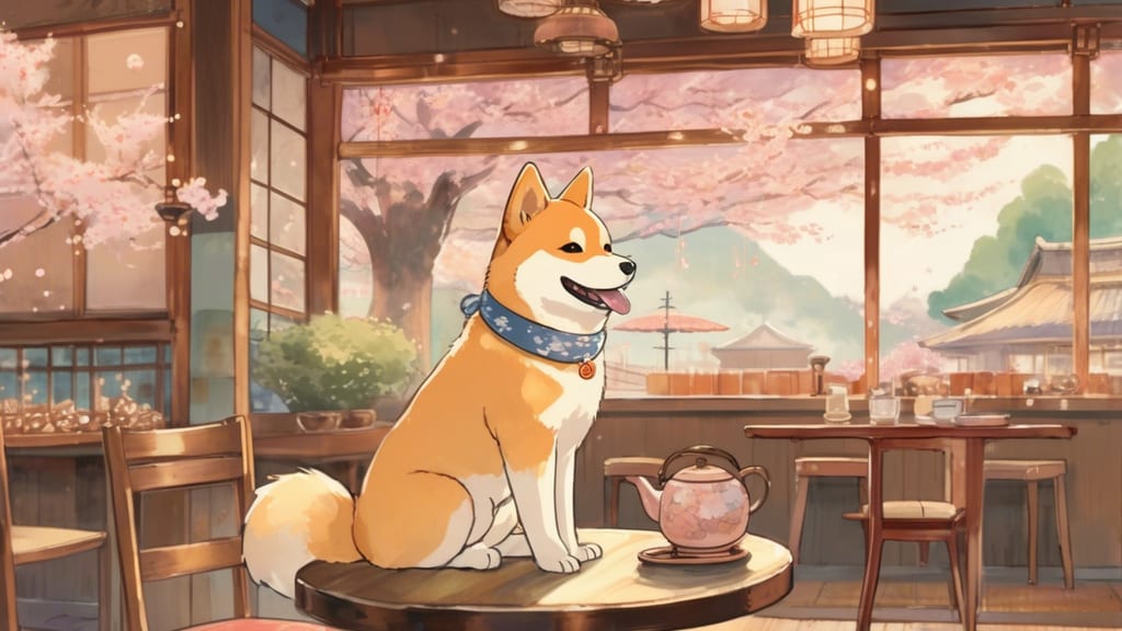 うみのしっぽ - Dog Cafe Cafe in Maizuru, Japan